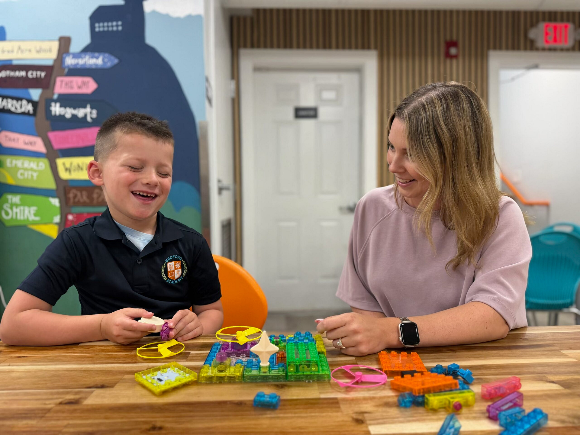 Small class learning community at Bedford Academy