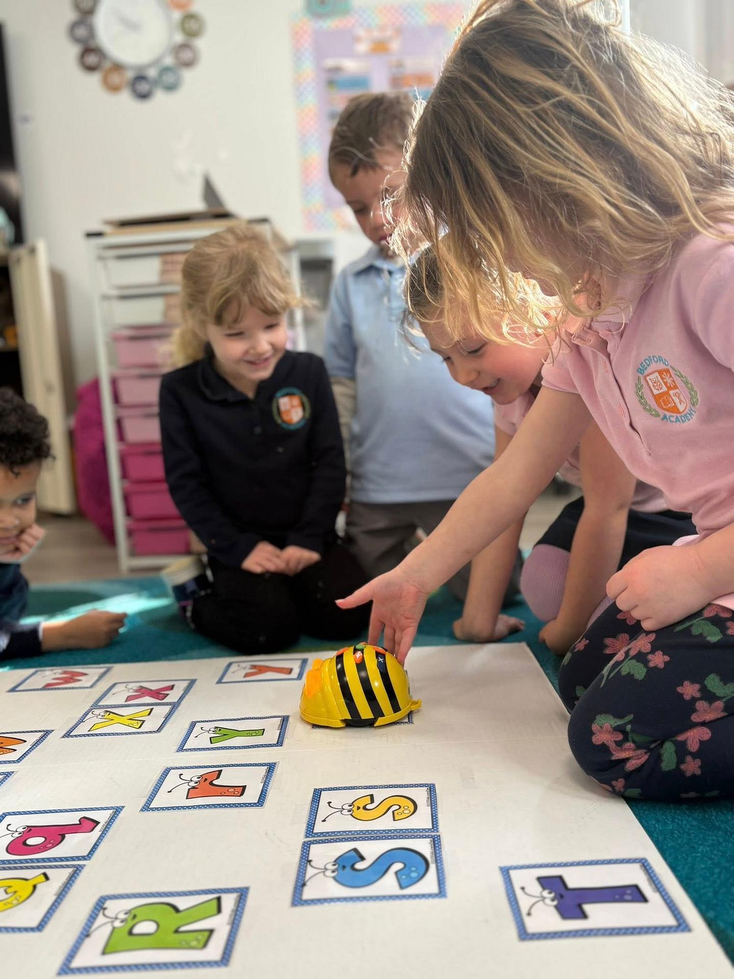 Lower School student learning at Bedford Academy