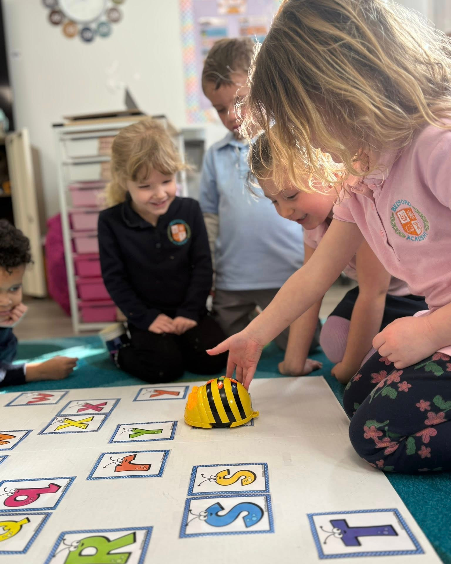 Lower School student learning at Bedford Academy
